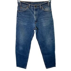 Levi's‎ Orange Tab Men's 505 Relaxed Fit Tapered Leg Jeans Size 34x30 Vintage